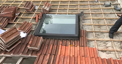 Pose de Velux