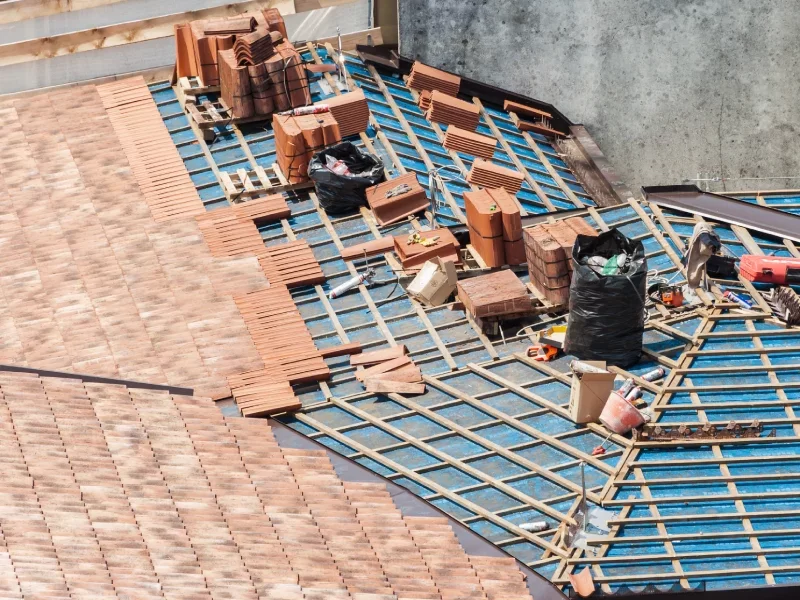 Maison rénovée avec une belle toiture neuve